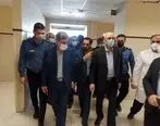 بازدید وزیر علوم از بیمارستان امام علی (ع) کازرون