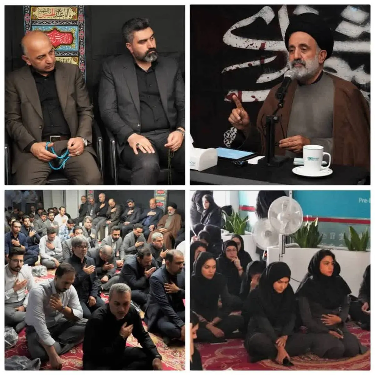  واقعه عاشورا، ایستادگی حق علیه باطل است/ جمهوری اسلامی در طرف حقانیت است و در برابر ظلم ایستاده  