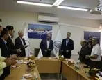 با حضور مدیران ارشد هلدینگ خلیج فارس مدیرعامل جدید پتروشیمی هنگام معارفه شد