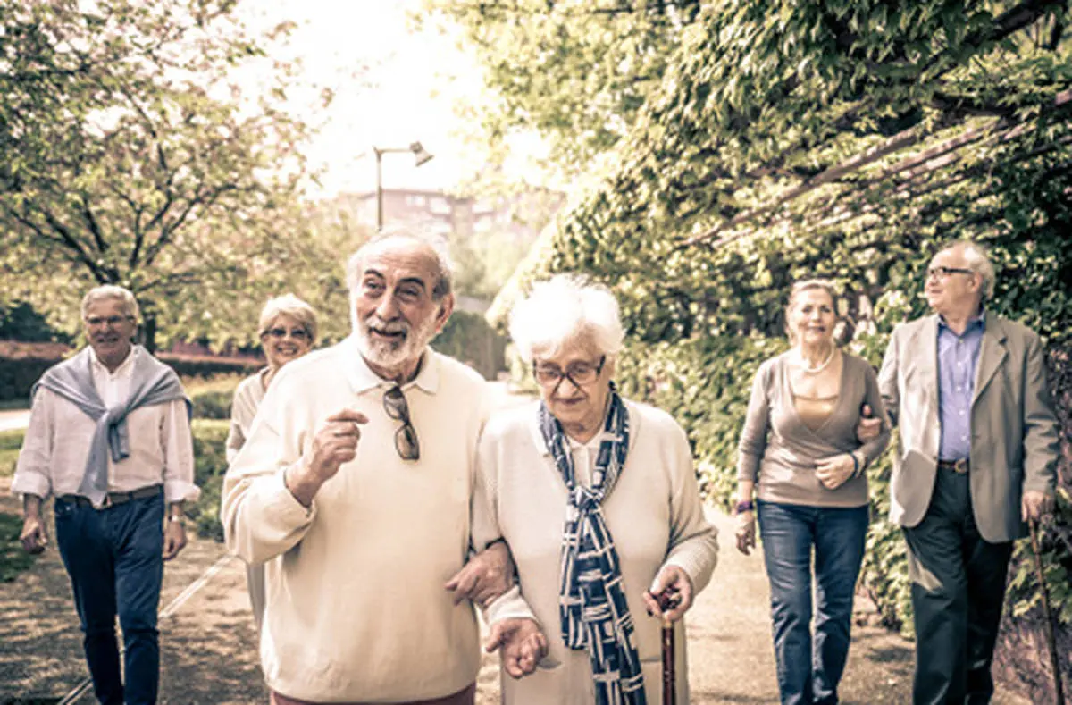 فواید و قواعد پیاده روی سالمندان
