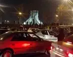 وضعیت تهران بعد از اعتراض های امروز + فیلم