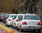 ترافیک سنگین در جاده‌های شمالی