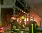 آتش سوزی جرئی در پتروشیمی انتخاب به دلیل اتصالی برق