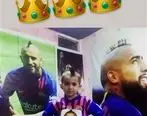 توجه ویژه ستاره بارسلونا از کودک ایرانی