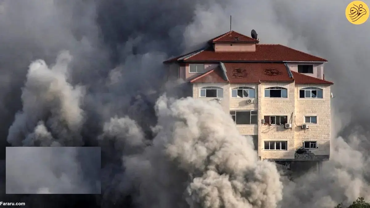 تصاویر هوایی از حملات اسرائیل به غزه + فیلم