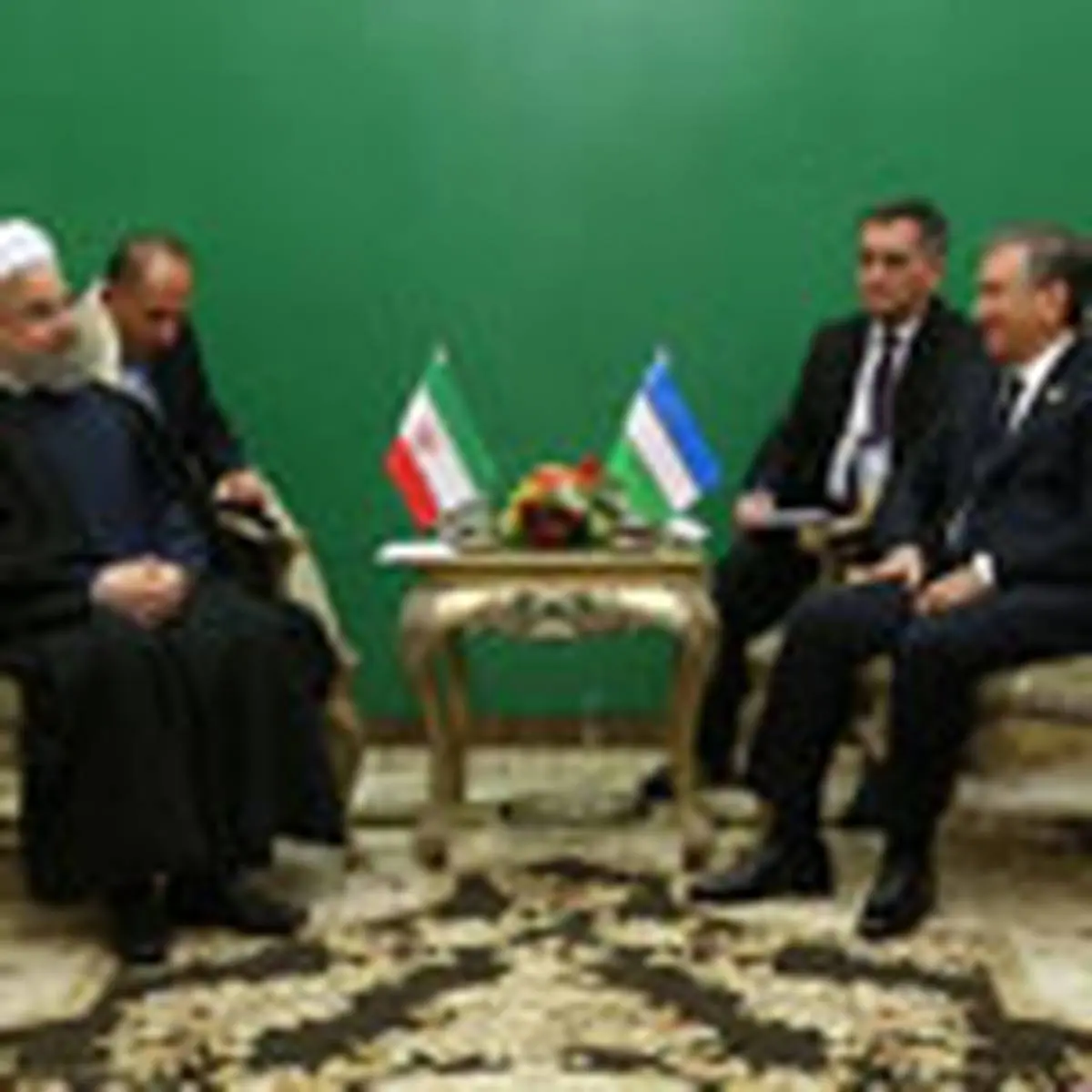 جزییات دیدار روحانی و رئیس جمهور ازبکستان