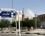 فیلم/ لحظه ریزش کوه نمک بوشهر پس از زلزله