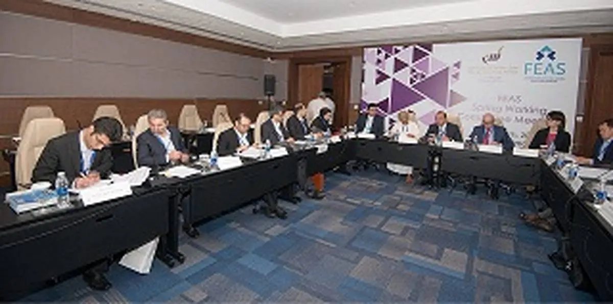 جلسه هیئت مدیره و کمیته کاری فدراسیون بورس های اروپا – آسیایی