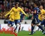 پیروزی آسان برزیل مقابل ژاپن