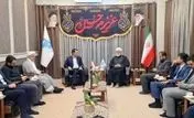 قدردانی امام جمعه کیش از مدیریت تحول‌آفرین (محمد کبیری) مدیرعامل سازمان منطقه آزاد