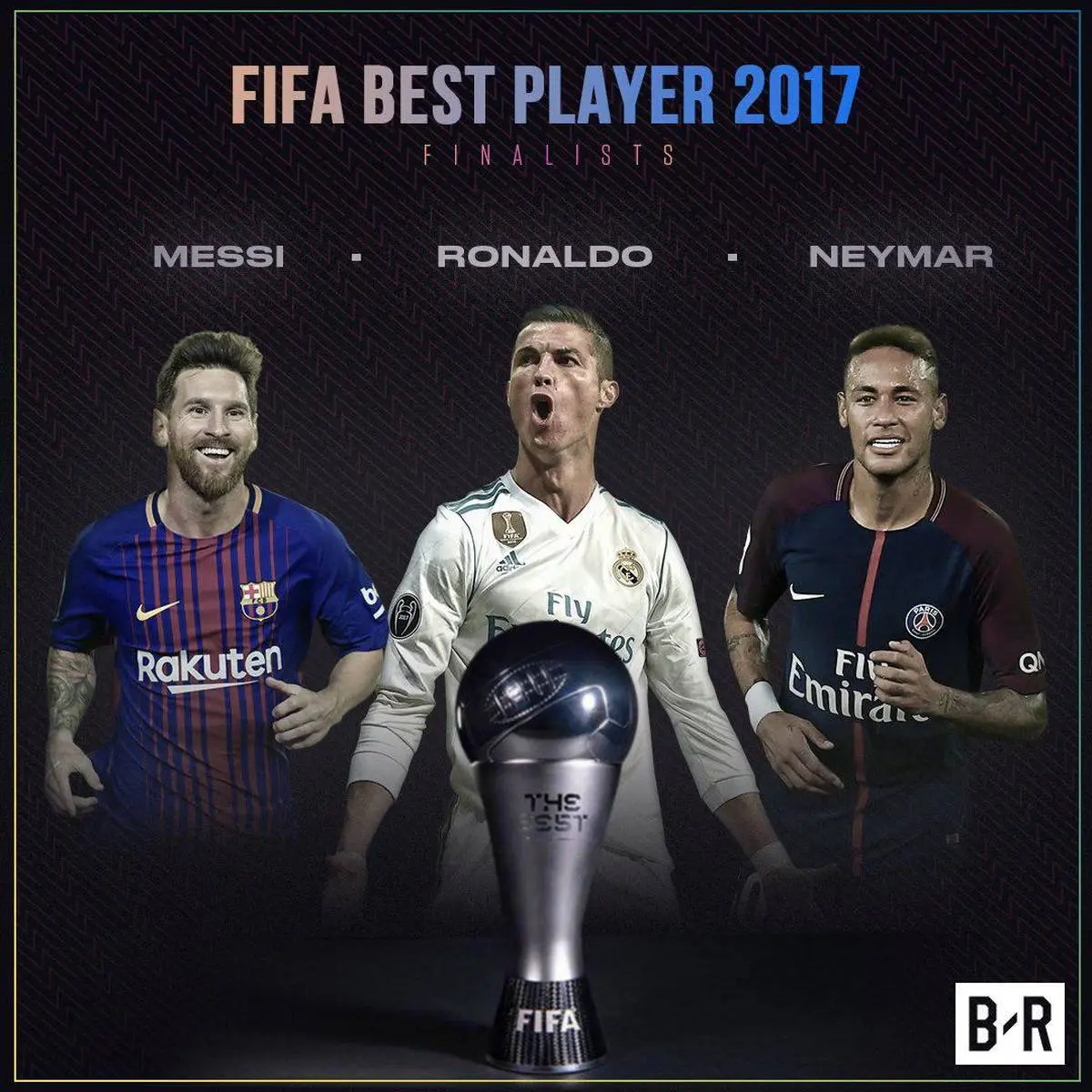 ۳ نامزد کسب عنوان بهترین بازیکن سال جهان معرفی شدند
