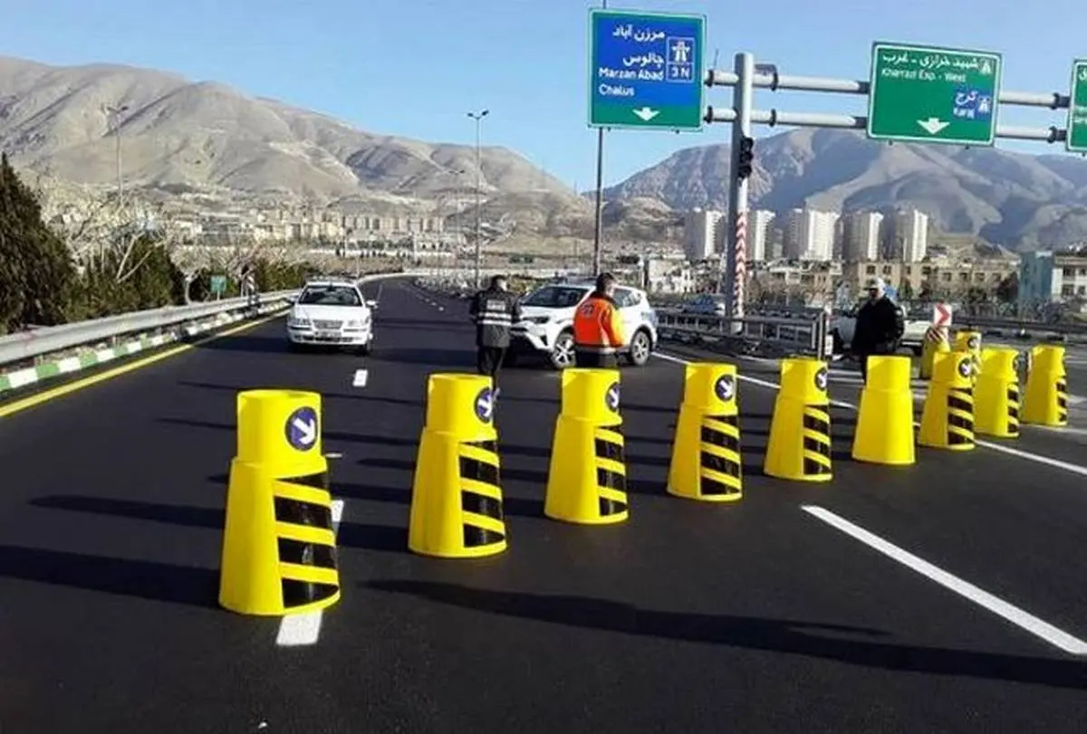 ممنوعیت تردد خودرو‌ها در مبادی ورودی مازندران
