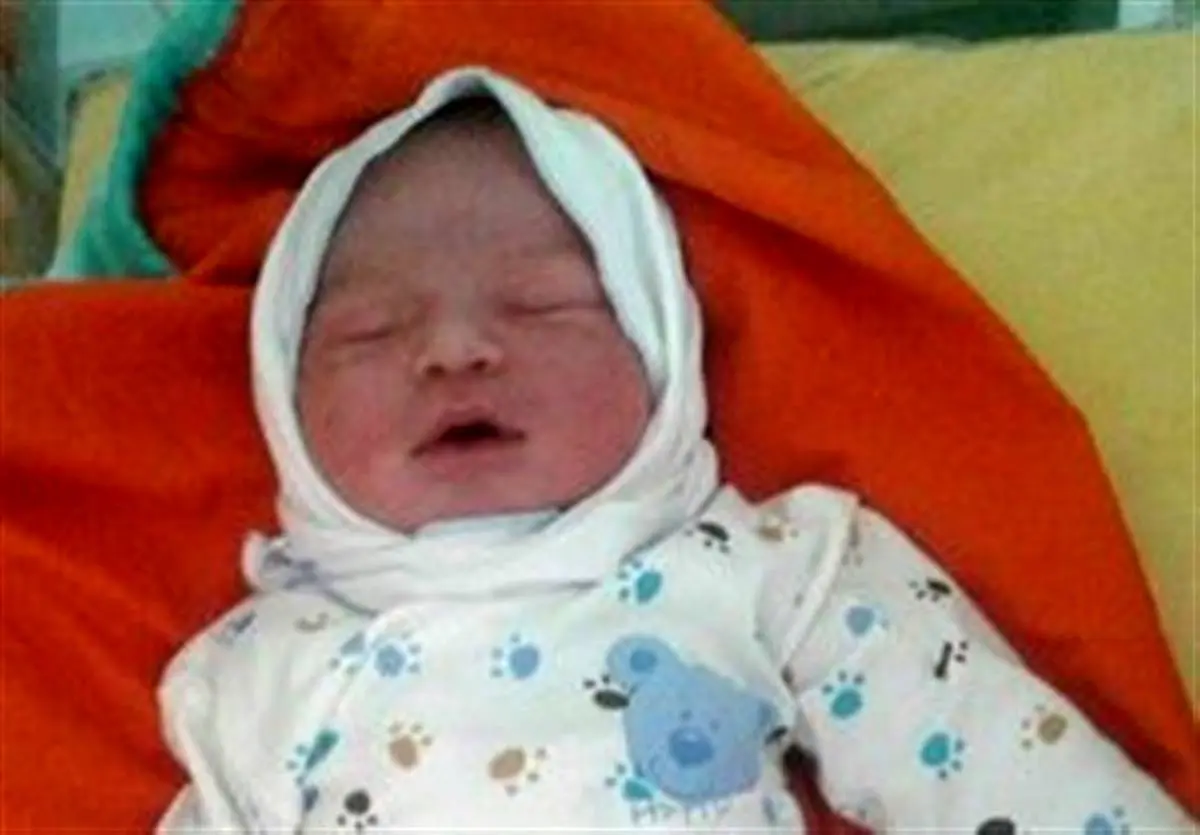 تولد نوزاد ۵ کیلویی در زنجان!