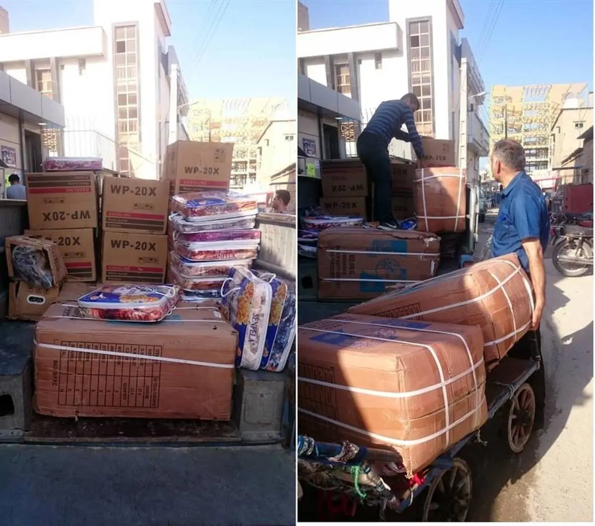 سومین محموله کمک‌های اهدایی پتروشیمی پارس به خوزستان ارسال شد