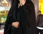 حجاب «لیلا بلوکات» در حرم امام رضا(ع)