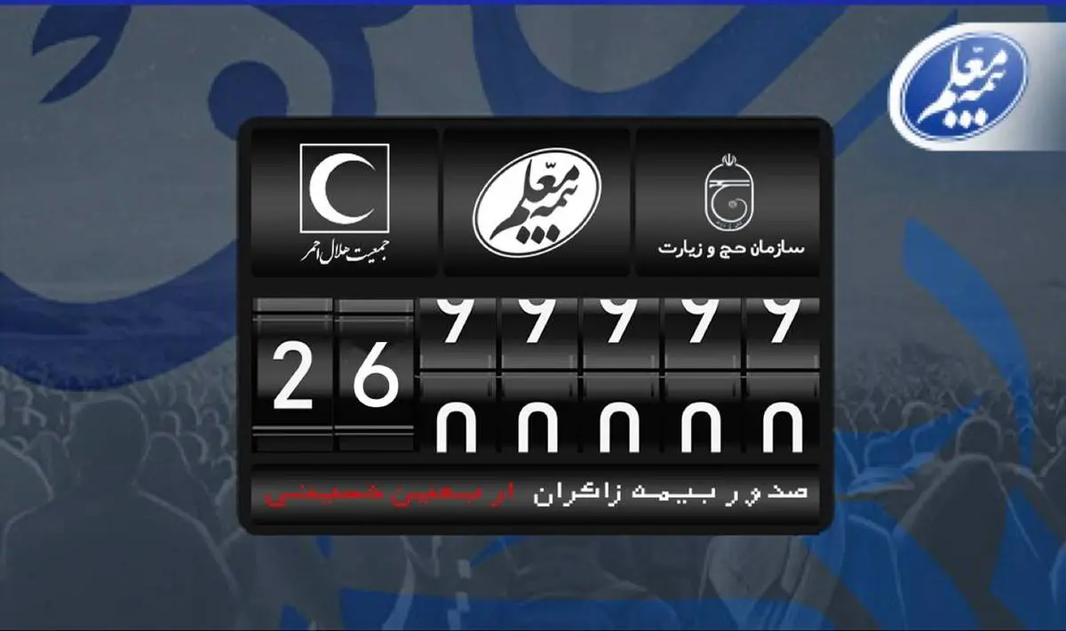 بیمه معلم بیش از ۲ میلیون و ۶۰۰ هزار فقره بیمهنامه اربعین صادر کرد