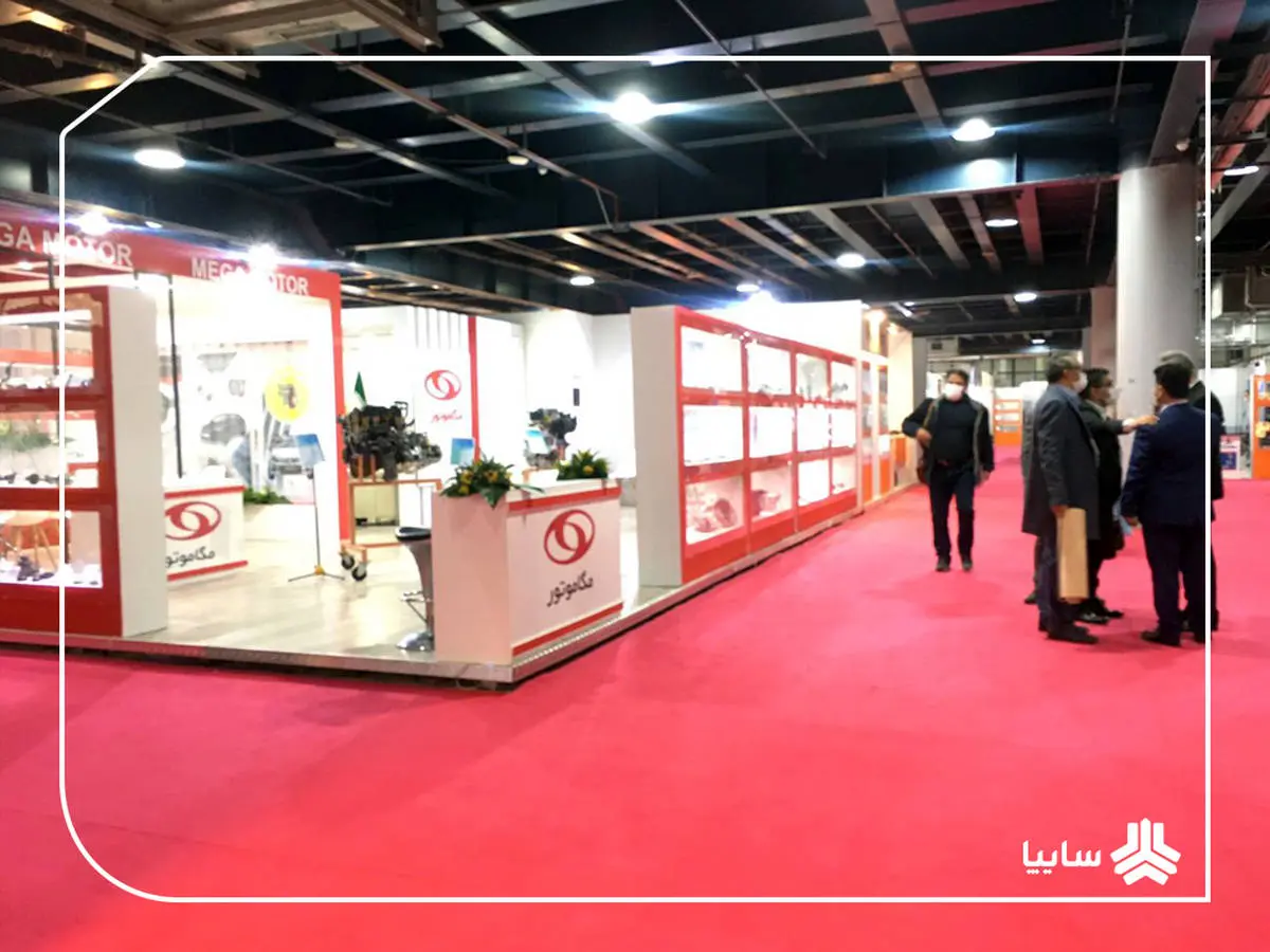 نمایش دستاوردهای داخلی سازی سایپا در نمایشگاه قطعات تهران