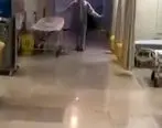 رقص زیبا و جنجالی پرستار زن ایرانی برای بیماران کرونایی + فیلم