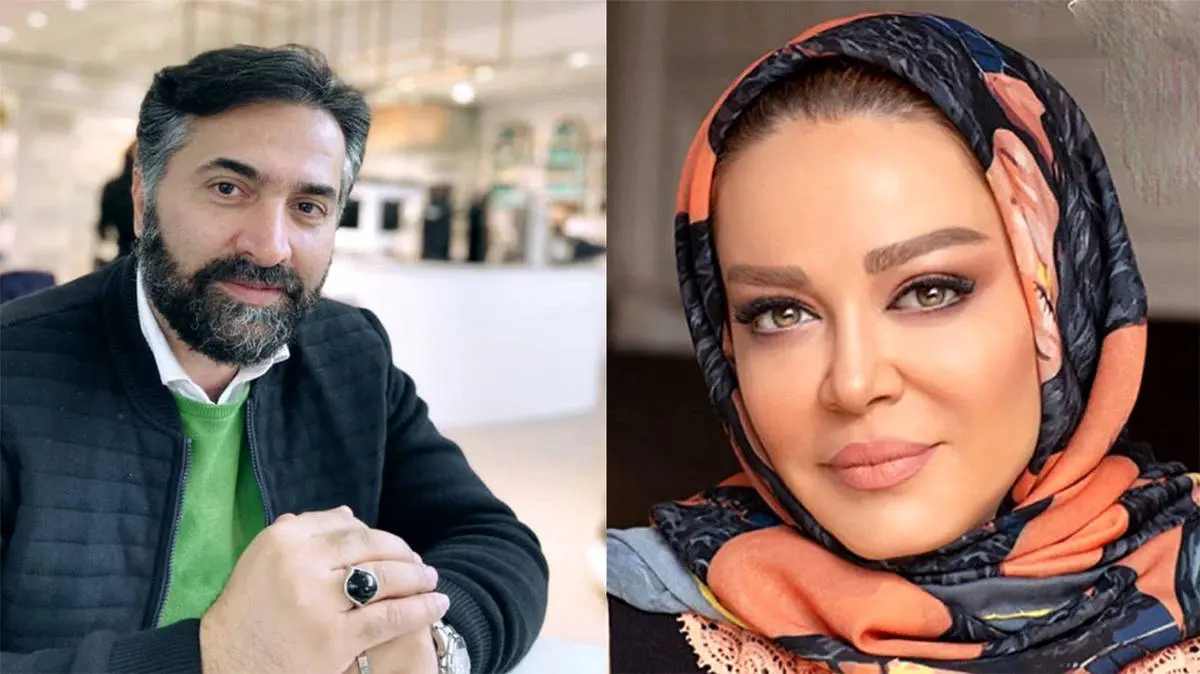 کل کل بهاره رهنما با بازیگر خانم در جشن حافظ | بهاره رهنما اشک بازیگر را در آورد