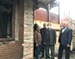 بازدید مدیر عامل بیمه ایران از شرکت دچار حریق شده پالایش روغن سکان