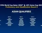 اعلام سیدبندی تیم‌های آسیایی در جام جهانی 2022 قطر