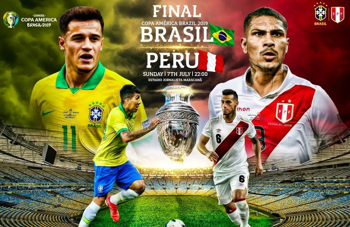 ساعت بازی برزیل پرو فینال کوپا امریکا 16 تیر + پیش بازی 