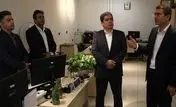 بازدید مدیر عامل بانک سینا از مرکز ارتباط با مشتریان و واحد‌های مستقر در ساختمان میر عماد