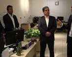 بازدید مدیر عامل بانک سینا از مرکز ارتباط با مشتریان و واحد‌های مستقر در ساختمان میر عماد