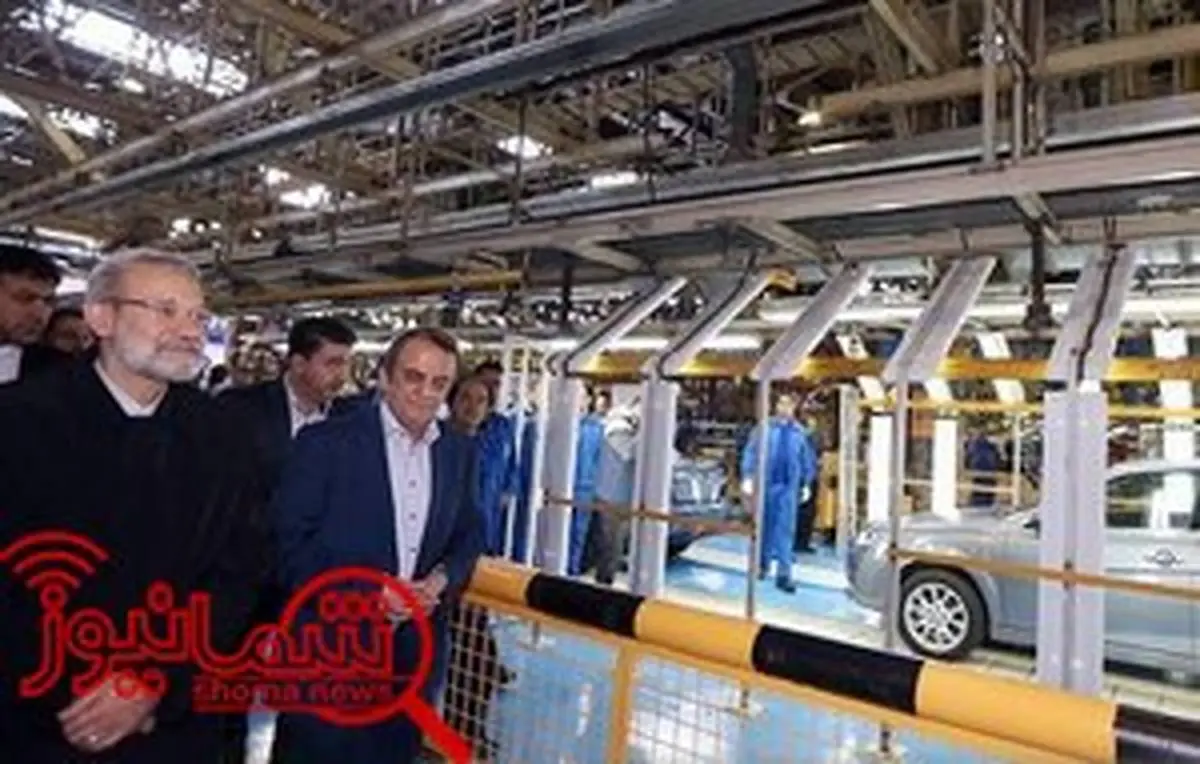 تاکید لاریجانی بر حمایت مشروط مجلس از خودروسازان داخلی