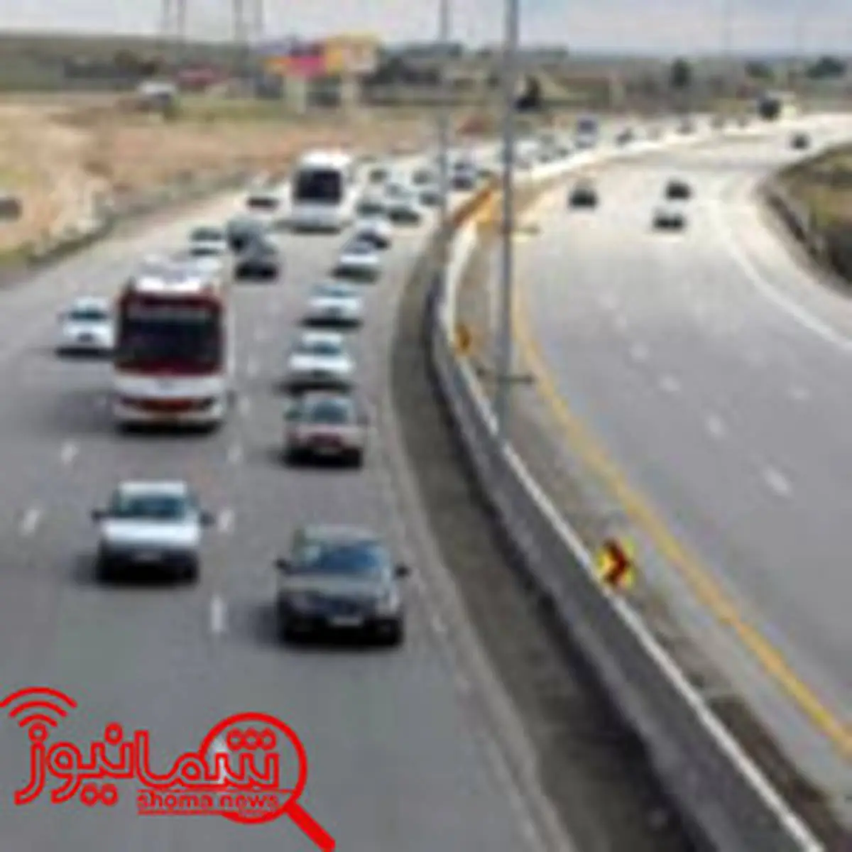 ترافیک نیمه سنگین هراز و کندوان به سمت تهران