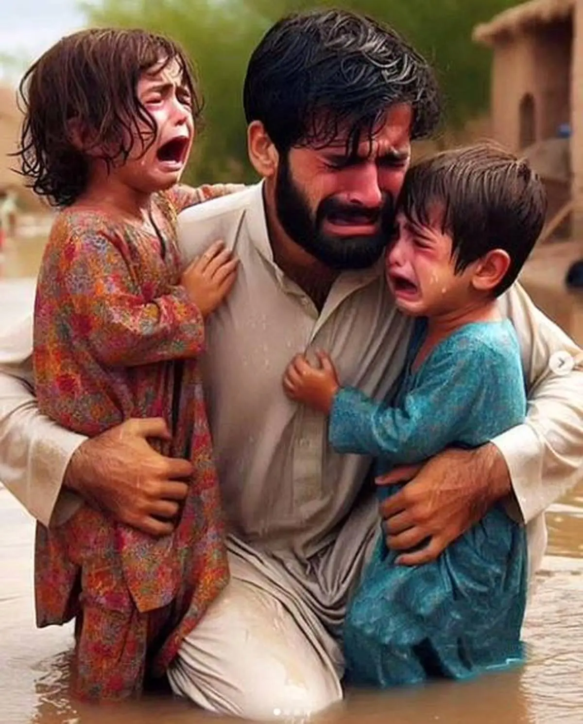 سیستان و بلوچستان را آب برد | تصاویر دردناک از زندگی سخت مردم در سیستان