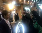 بازدید معاون امور زنان و خانواده رئیس جمهور از غرفه ذوب اهن اصفهان