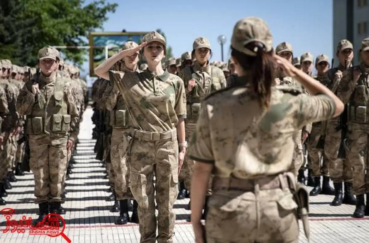 تصاویر/ یگان زنان ارتش ترکیه