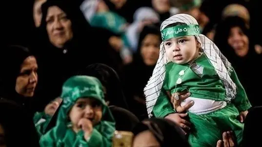 شیرخوارگان حسینی به میدان مبارزه با صهیونیسم جهانی آمدند