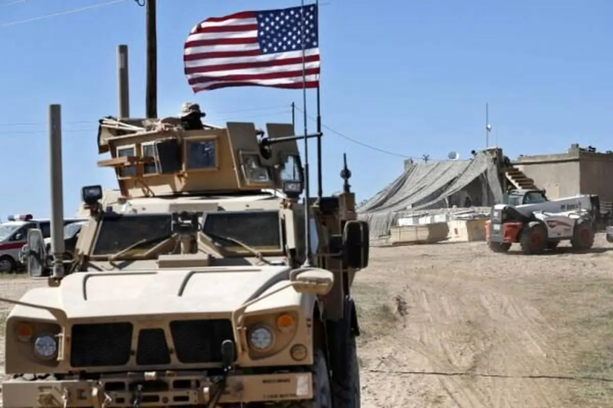 خودروهای زرهی آمریکایی از عراق وارد سوریه شدند