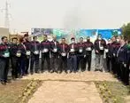  مراسم درختکاری در شرکت فولاد اکسین خوزستان برگزار شد