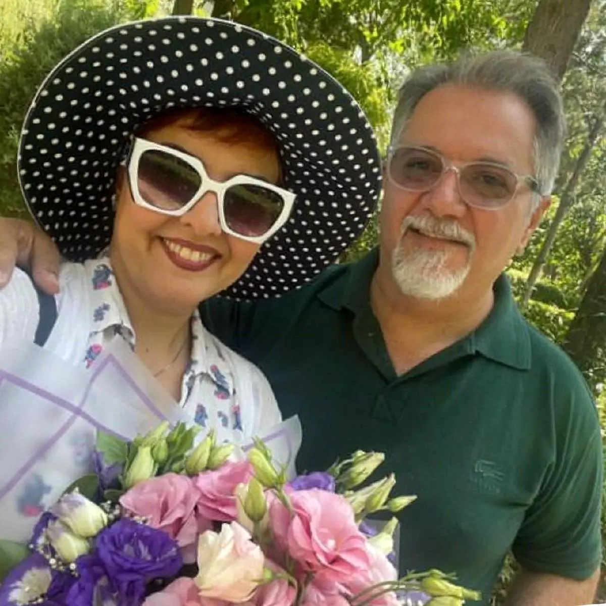 شوهر آناهیتا همتی برای تولد همسرش کولاک کرد | تولد 50 سالگی آناهیتا همتی با عشقش