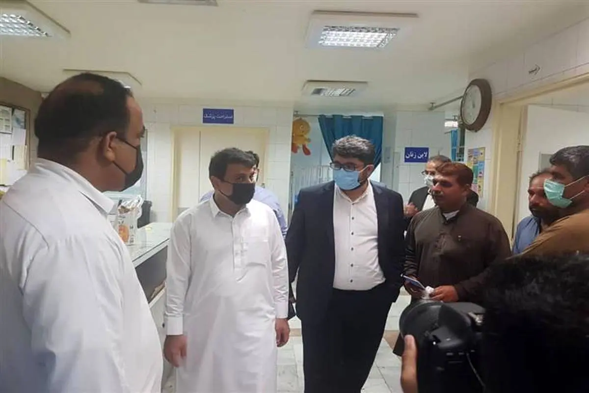 بازدید مدیرعامل سازمان تامین اجتماعی از بیمارستان امام علی(ع) چابهار
