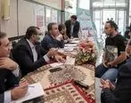  بازدید مدیران بانک مسکن از میز خدمت شعب مرکزی ورامین، هفده شهریور و شهدای تهران