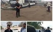 بیمه سامان در کنار بیمه‌گزاران حادثه بندر شهید رجایی