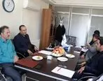 دیدار رئیس هیات مدیره بیمه سرمد با مدیران جمعیت هلال احمر استان همدان 