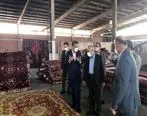 بازدید مدیر عامل موسسه ملل از کارخانجات شرکت فرش ایران
