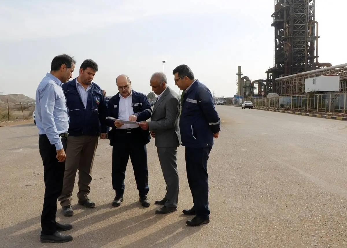 پیگیری اجرای دستورات رئیس هیات عامل ایمیدرو برای طرح توسعه صبا فولاد خلیج فارس