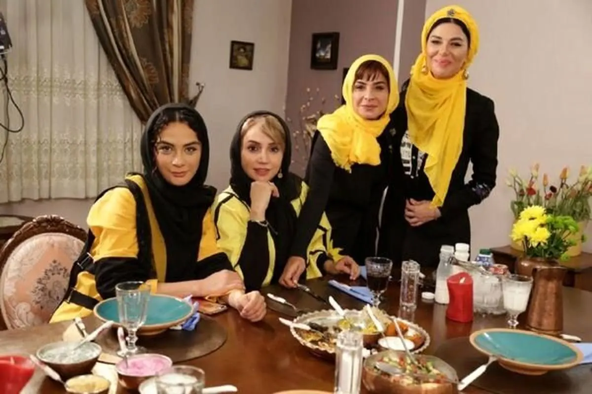  دورهمی بازیگران زن ایرانی و خارجی