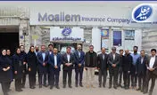 بازدید میدانی رئیس‌کل بیمه مرکزی از شعبه بیمه معلم در اراک