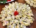 طرز تهیه جامبو شلز با مرغ و قارچ / بدون فر و تجهیزات یک جامبو شلنز خوشمزه درست کن 