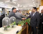 بازدید مدیرعامل بانک ملی ایران از شرکت داده ورزی سداد و شعبه مرکزی