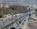 ترافیک سنگین در جاده های البرز + جزئیات 
