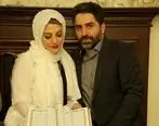 عکس دیده نشده از مجری تلوزیون و همسرش در مشهد + عکس
