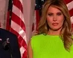 واکنش عجیب همسر ترامپ به دختر همسرش در کنوانسیون ملی حزب جمهوری خواه + فیلم
